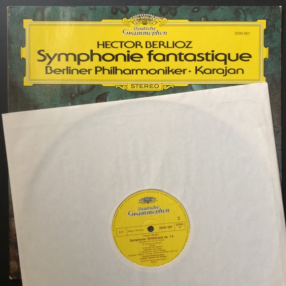Berlioz Symphonie Fantastique Perf. By Berliner Philharmoniker Vinyl Lp - Picture 8 of 8